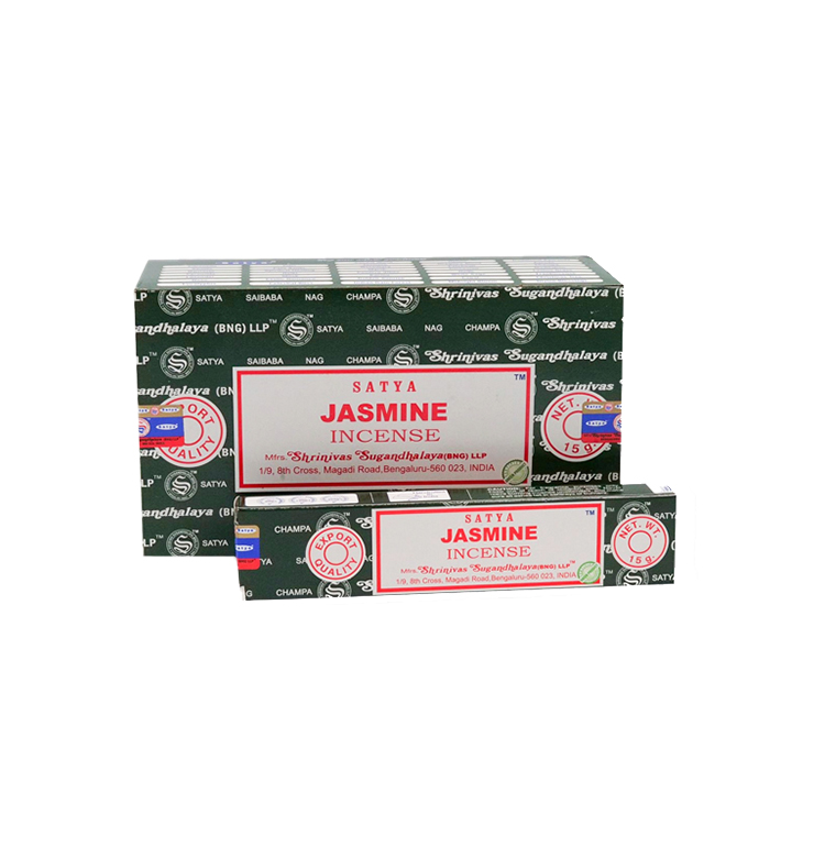 Encens de jasmin naturel de Satya - 15g